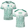 Team Falcons Esports Club 2025 Sommer Neues Trikot Pro League Trainingsuniform Herren Atmungsaktives T-Shirt mit Rundhalsausschnitt