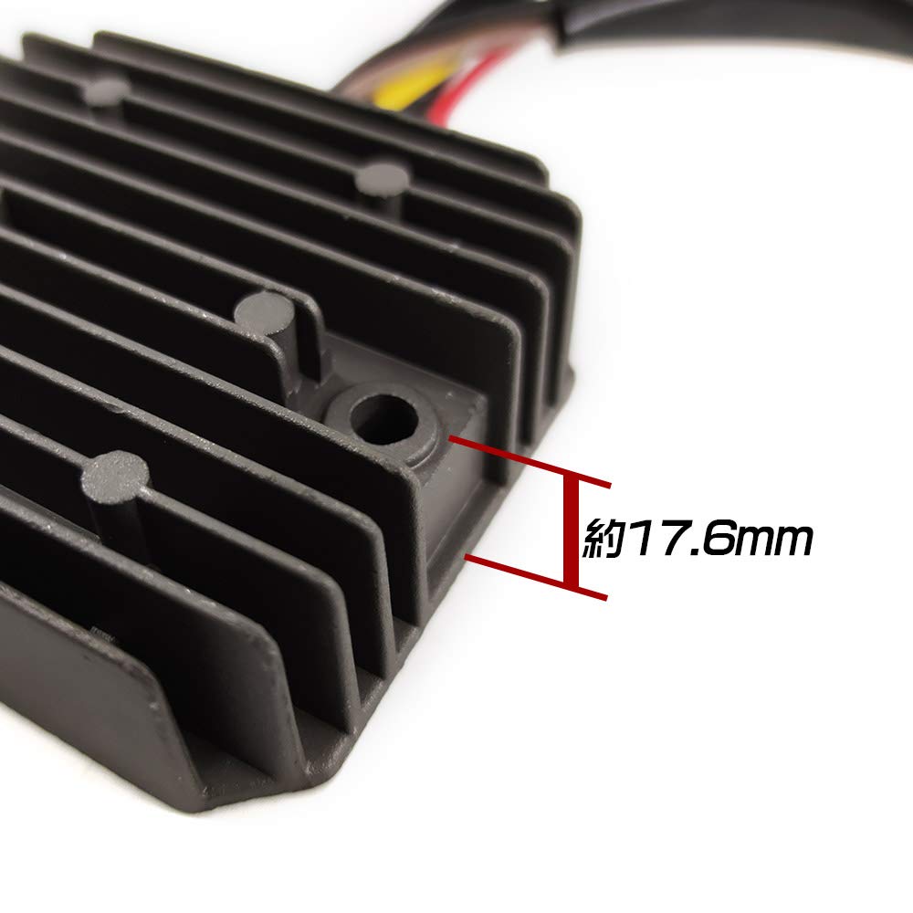 For Honda Bros 400 NC25 Broth 650 RC31 VFR400 NC21 VFR750 NC24 RC24 Replacement Regulator Rectifier Heat Protection Tokutoyo