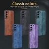 Luxury 3D Embossed Leather Case for Samsung S 20 21 FE 21 22 Ultra 20 Lite Skin Feel Soft Edge Rugged Bumper Back Cover Funda