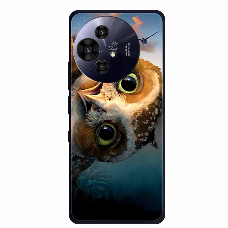For TCL 50 Pro NxtPaper 5G Case Black Silicone Cover for 50 Pro NxtPaper Protective Shell Coque for TCL 50 NxtPaper 5G TPU Cases