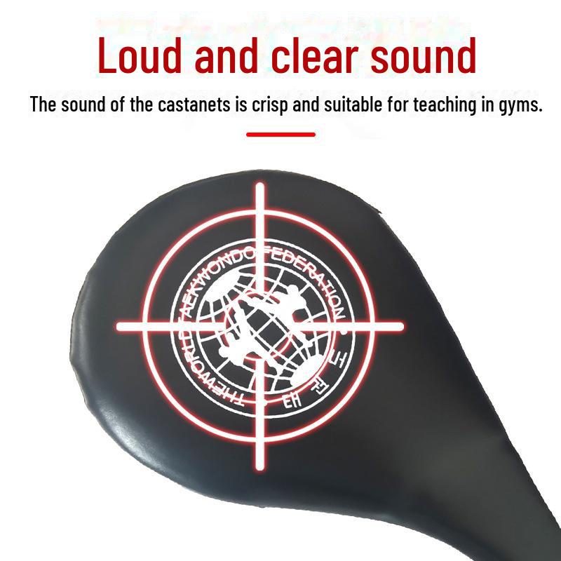 Taekwondo PU Handheld Target - Children's & Adult Kicking Pad for Fitness Training