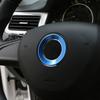 Car Steering Wheel Panel Logo Cover Trim for VW Golf 6 7 MK6 MK7 Jetta MK5 Passat B6 B7 Polo for Skoda Fabia Styling