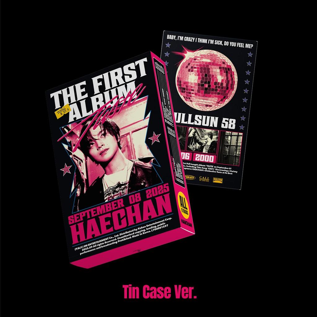 (Tin Case ver.) HAECHAN (NCT) [TASTE] 1st ALBUM