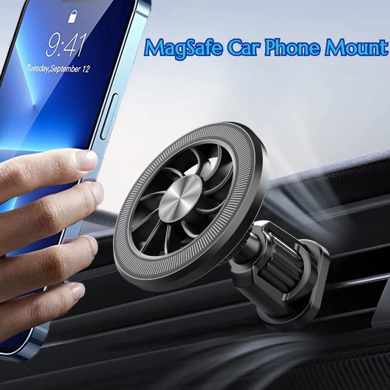 Passend für MagSafe Autohalterung, Lüftungsschlitz Handyhalter Clip für iPhone 15 14 13 12 Serie & MagSafe Hülle & Alle Handys