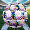 Custom Name Personalized Cosmic Bot Crew Print Size 5 Soccer Ball Training & Match Football, for Team, Kicking, Gift for Football