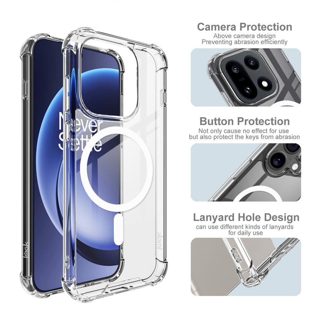 Für OnePlus 15 5G Handyhülle IMAK Stoßfest Weich Space Magnetische Hülle