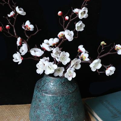 1/3pcs Artificial Flowers Spring Plum Blossom Peach Branch Silk Home Room Wedding Party Decorations Festival Garland Accessories