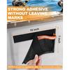 Self-adhesive Boat Storage Bag with Lid Reflective Leak-Proof Boat Marine Mesh Bag Strong Adhesive Boat Storage Fishing Tools 3