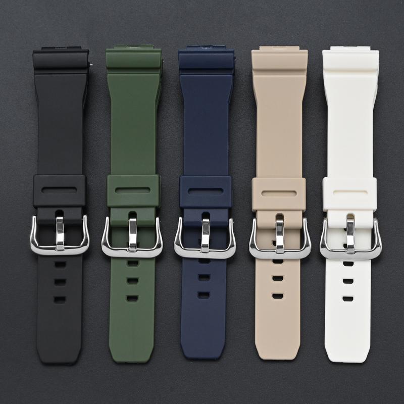 For Casio G-Shock GM-S2100  Sports Waterproofing Watch Strap Rubber Resin Watchband Bracelet 16mm