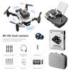 KY912 Mini Drone Portable Drone with Camera 4K Dual Camera Professional Drone Smart Tracking Drone WIFI HD Transmission Drone