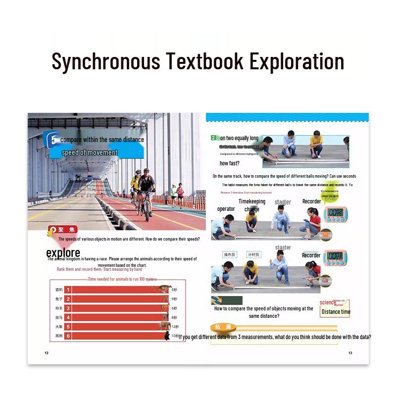 

3rd Grade Semester 2 Science Kit: Speed Comparison Experiments