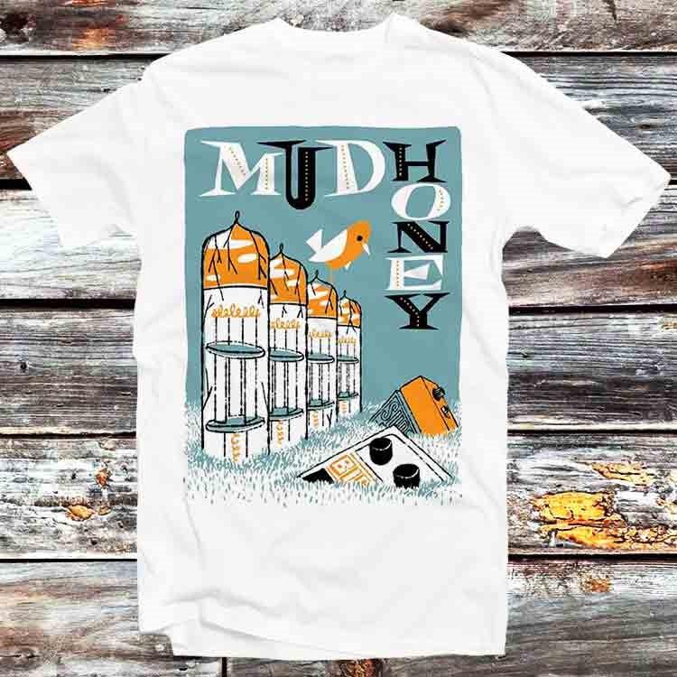 

Mudhoney Concert Live Vinyl Promo Poster T Shirt B841 L