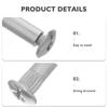 100Pcs Furniture Connecting Bolts M6 Cabinet Panel Connector Binding Posts Combination Wood Machine Screw Chicago Bolts