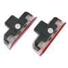 2Pcs Car Interior Courtesy Door Lights Warn Lamps For Passat B6 B7 B8 CC For Seat  For Golf For Skoda Auto Led Door Planel Light