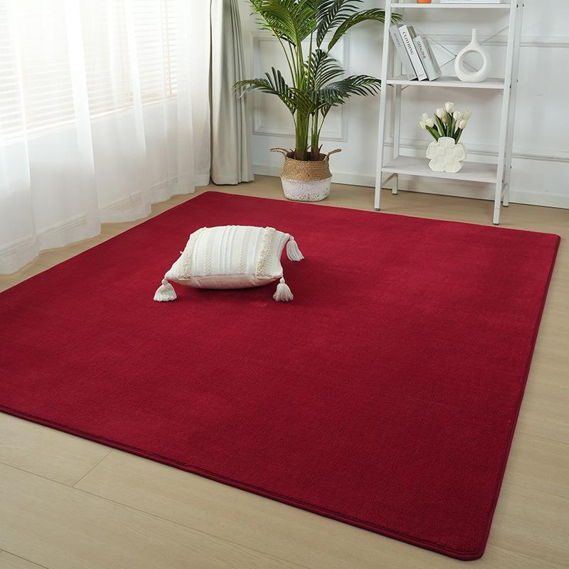 Ultra Soft Short Plush Carpet Anti Slip For Living Room Modern Sofa Area Rugs Children's Bedroom Game Mats Bedside Carpet Gray