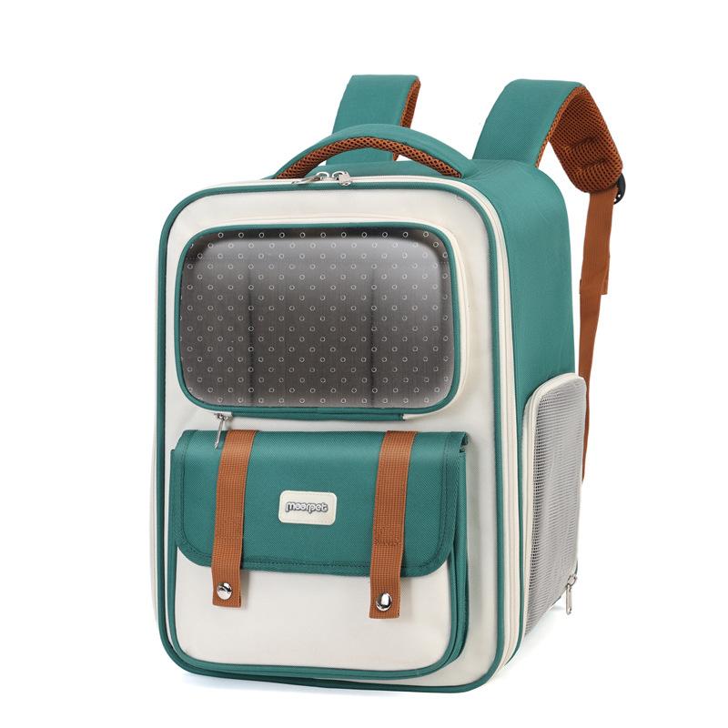 Cat Bag Outdoor Portable Pet Bag Shoulder Handheld Transparent Four Seasons Universal Cat Bag Breathable Cat Bag