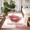 Crystal Velvet Rug Custom Name Text, Soft Non Slip Floor Mat Home DecorAberdeen FC
