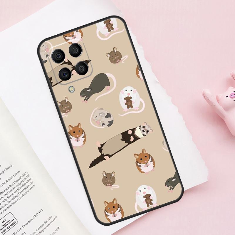 Mouse Rat For Samsung Galaxy M23 M33 M53 M13 M11 M51 M14 M34 M54 M20 M30s M12 M52 M15 M55 M32 Case