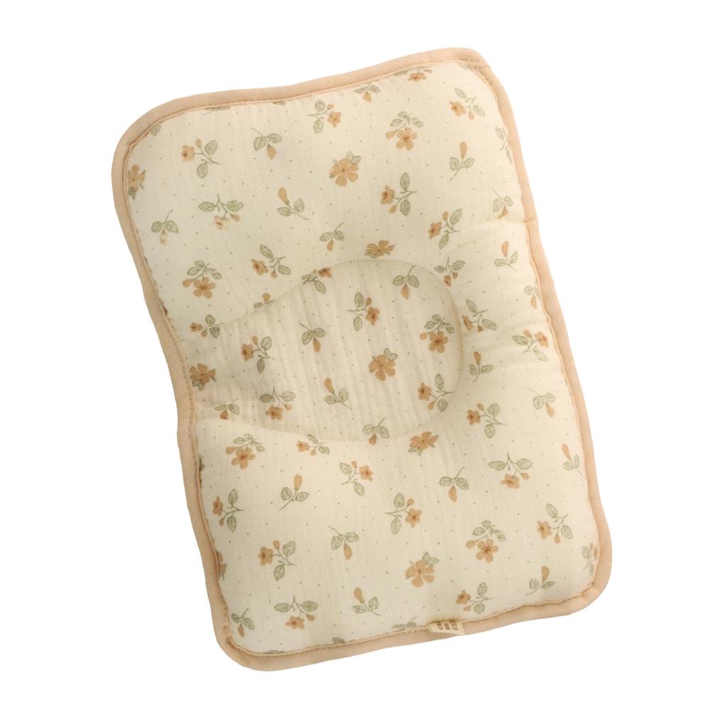 Infant Head Support Pillow for Baby Aged 0 To 12 Months Promoting Healthy Sleep Development with Gentle Cotton Fabric