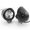 1 Pair Universal Motorcycle Headlight LED Spot Light Beam Side Assist Lamp White Working Light for Motorbike Off Road