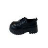 British Style Lace-up Small Leather Shoes Women's 2025 Spring and Autumn New Ins Trendy Internet Celebrity Fashion Versatile Platform Loafer Sin