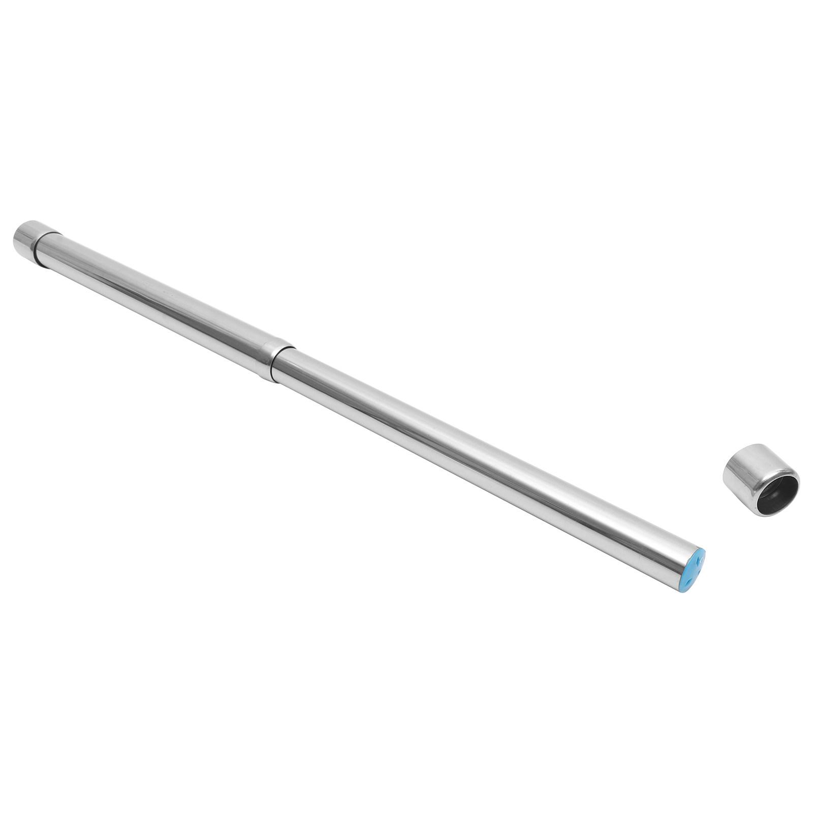 

Thickened Stainless Steel Adjustable Closet Rod Heavy Duty Clothes Rail for Wardrobe Hanging Winter Clothes Space 33X2.6X2.6CM