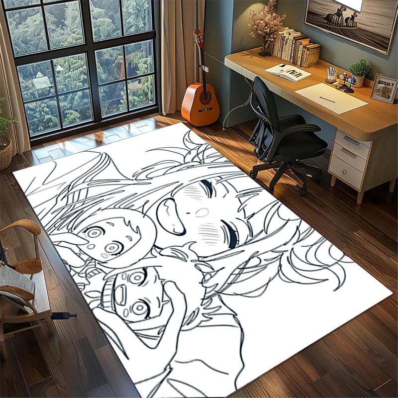 My Hero Academia Non Slip Floor Rug Large Washable Area Carpet Bedroom Gamer Room Decor