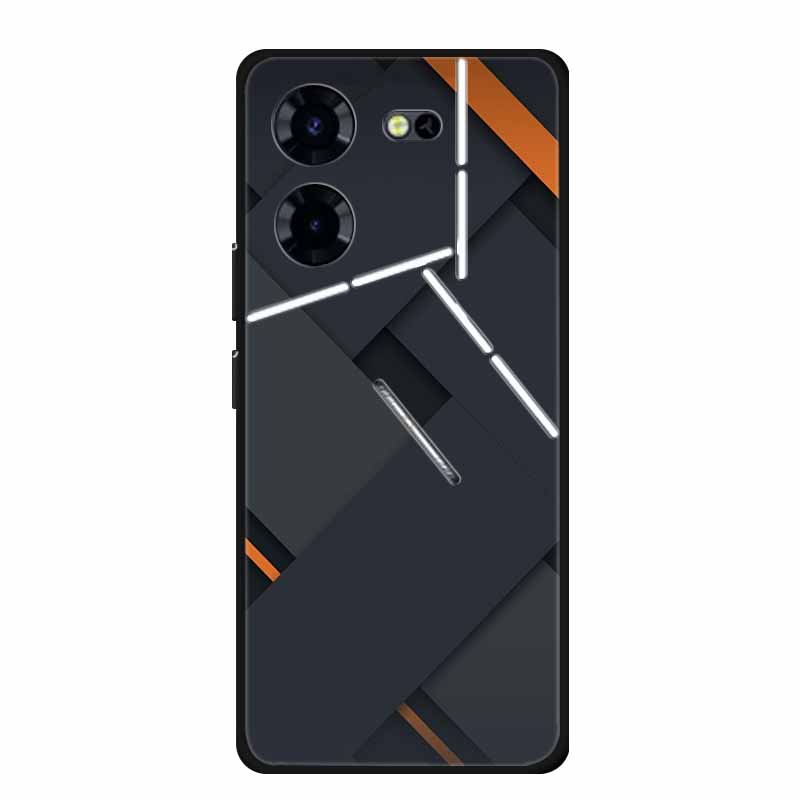 Luxury Case For Tecno Pova 5 Pro 5G TPU Soft Silicone Back Cover for Tecno Pova5 Pro 2023 LH8n Phone Cases Cute 6.78" New etui