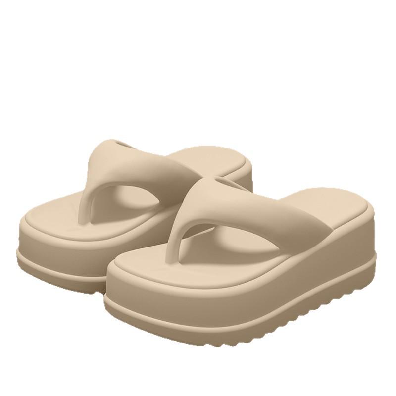 Spedizione Gratuita Infradito Estive Antiscivolo da Donna in EVA 2026, Ciabatte Resistenti all'Usura con Infradito Spessa e Design Rialzante per Esterni.
