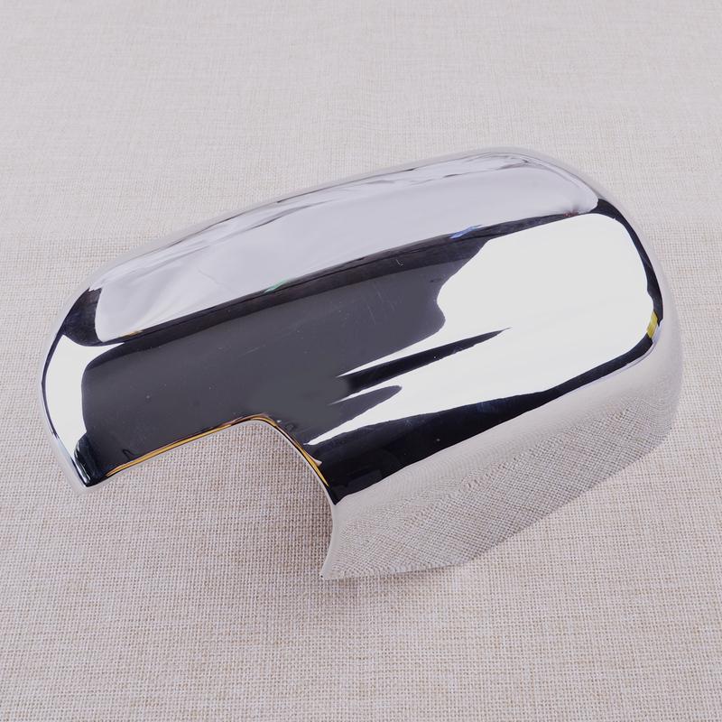 2pcs/Set Silver Side Rearview Mirror Cover Cap Trim Fit for Suzuki Grand Vitara SUV 2006 2007 2008 2009 2010 2011 2012 2013