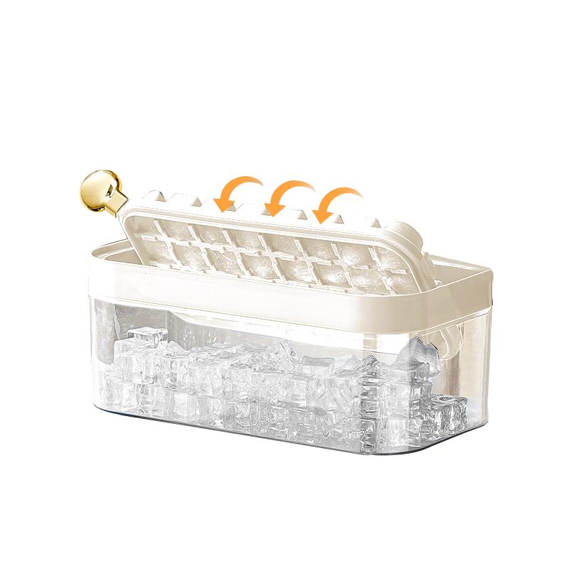 Easy Release Ice Cube Tray with Lid