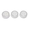 3Pcs Remote Control LED Light ABS Night Lamp Home Decoration for Cabinet Kitchen