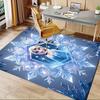 3D-gedruckter Elsa, Frozen, Schneeflocke Anti-Rutsch-Teppich - Maschinenwaschbarer Büroteppich für Wohnzimmer, Schlafzimmer, Büro - Mehrere Größen