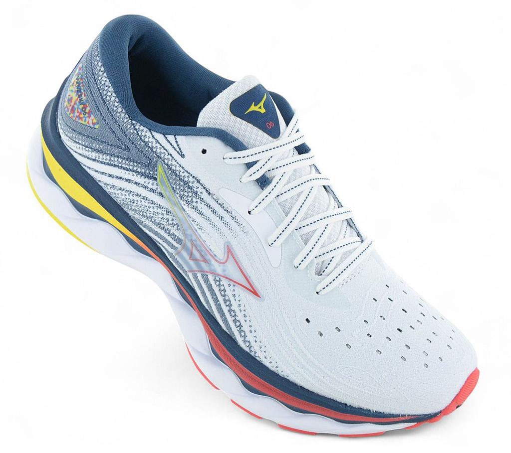 Mizuno Wave Sky 6  - Damen Laufschuhe Running Schuhe Weiß  J1GD220221 ORIGINAL