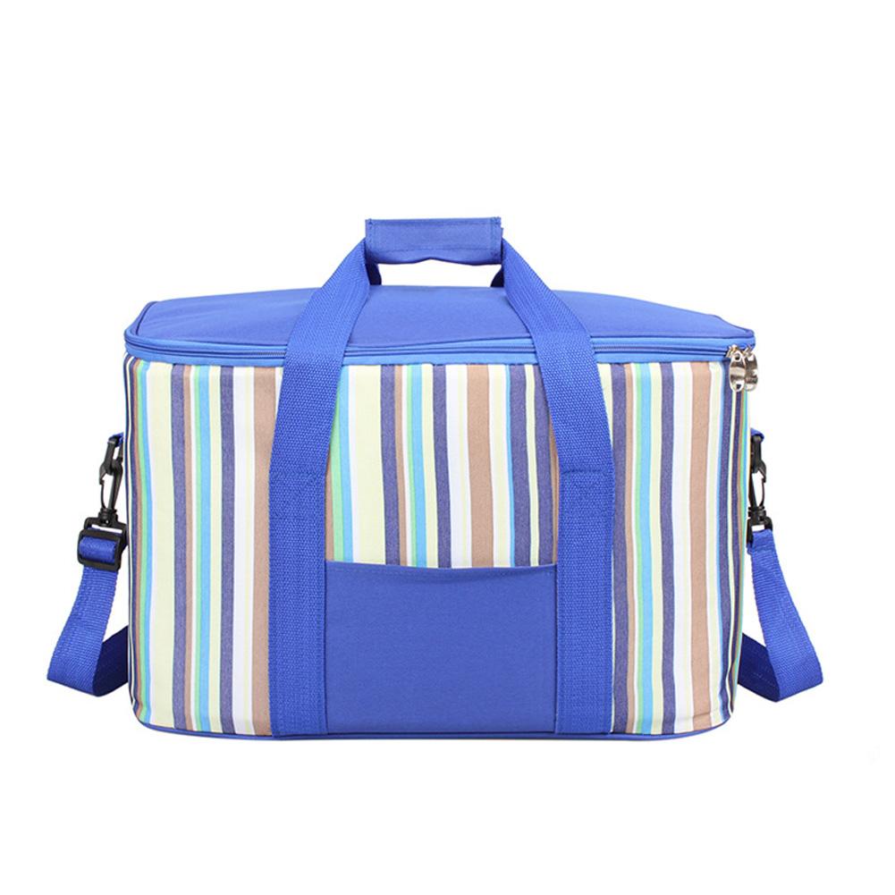 34l Large Capacity Lunch Bag Waterproof Thermal Cooler Insulated Portable Picnic Ice Hot Bag