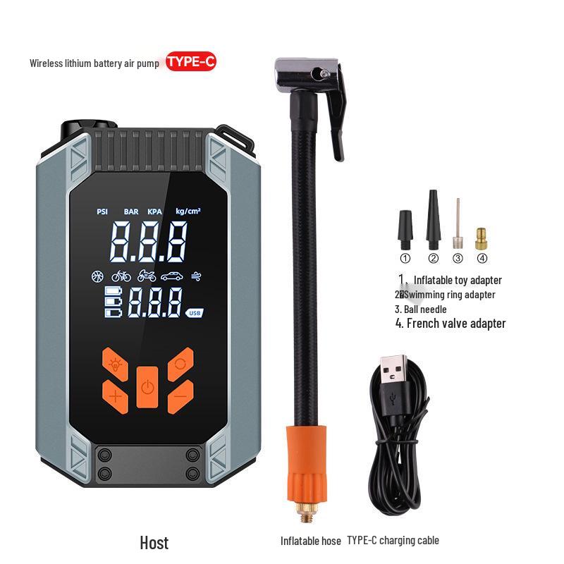 

Багатофункціональний автомобільний пусковий пристрій та повітряний насос аварійний комплект