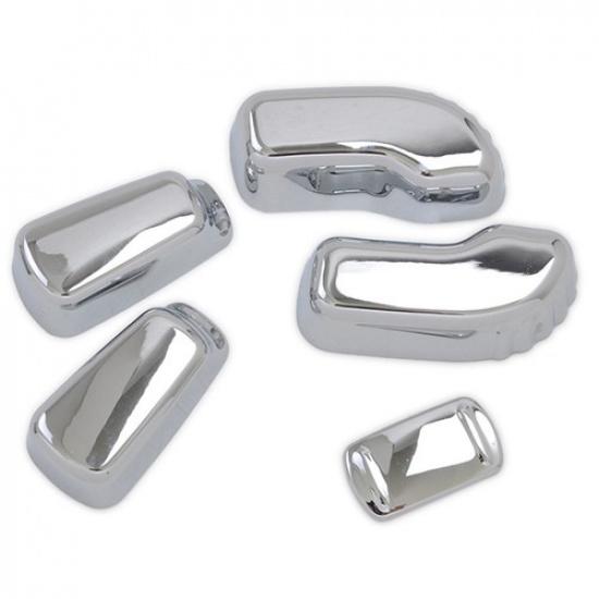 For Subaru Forester 2019-2021 Interior Seat Adjustment Switch Button Cover Trim ABS chrome plastic