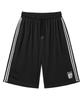 MOZMOZ Sporty Air Mesh Jersey Track Shorts Black