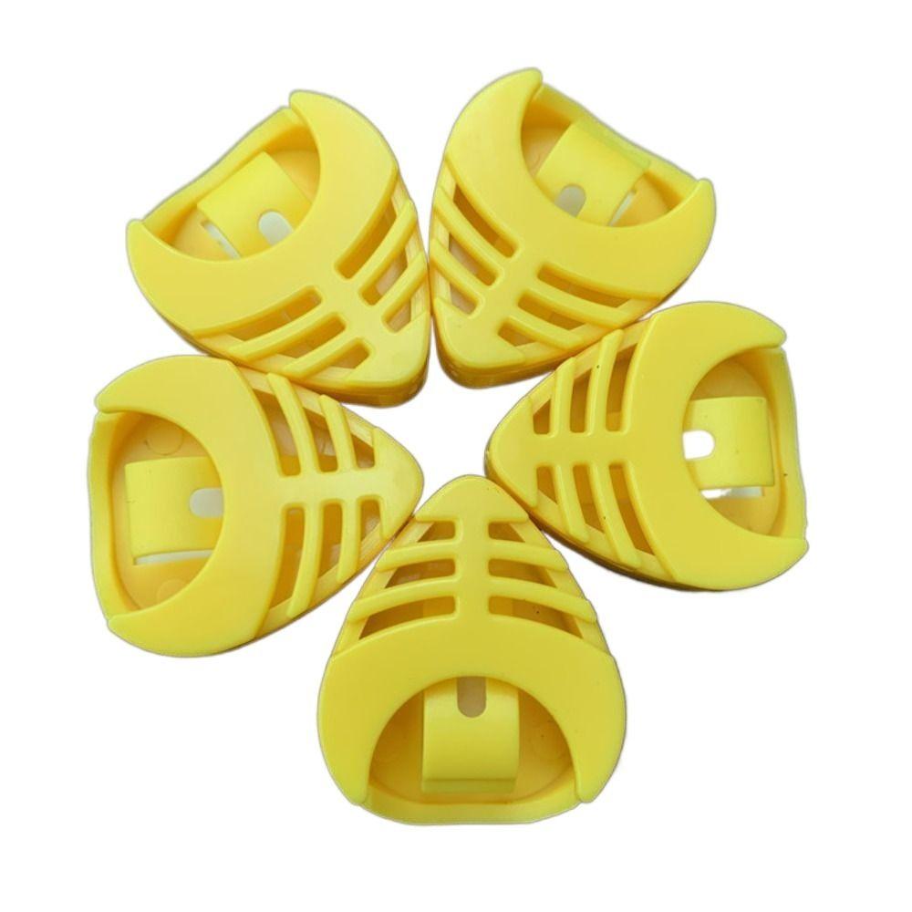 10PCS Heart Shape Guitar Plectrum Box Random Color Guitar Pick Box  Electric Guitar