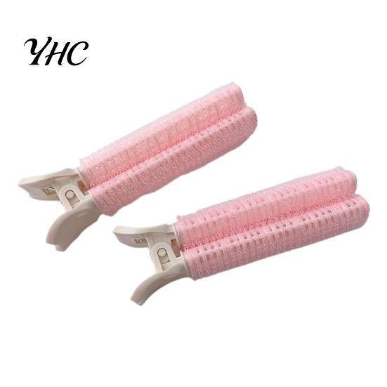 Labor-saving 2 Pcs Hair Volumizing Clips Heatless Seamless Instant Increase Fluffy Volume DIY Puffy Non-electric Curlers Styling Tool