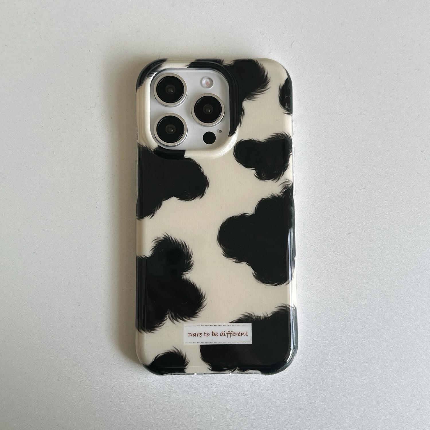 

Retro Cream Leopard Print Phone Case for IPhone 17 16 Promax 12 13 14 15 Pro Plus 16E 17Air Simple Popular Silicone Soft Cover iPhone 16 Pro