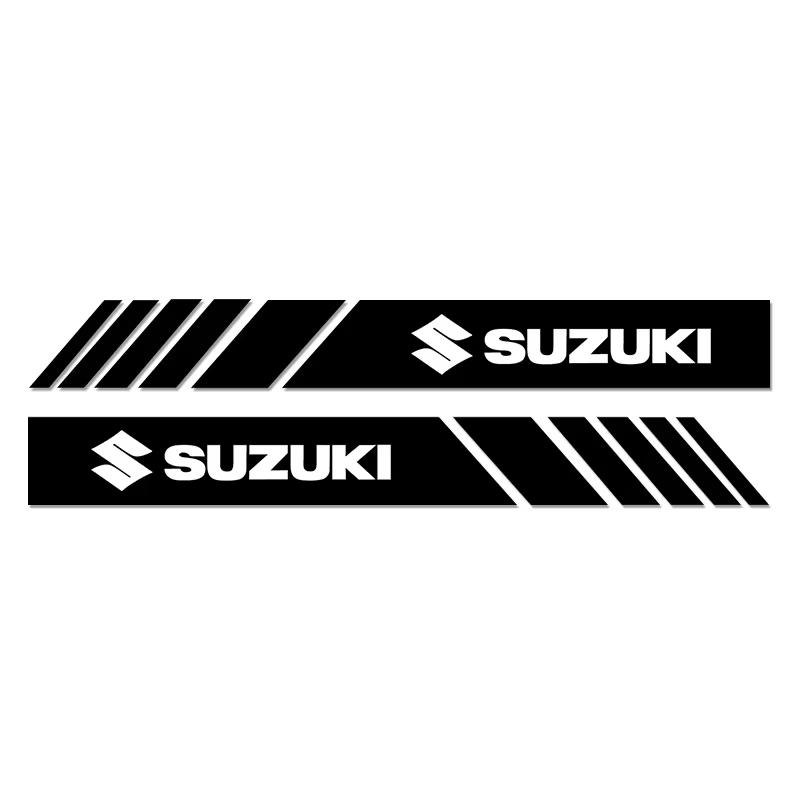 

Car Styling Automobiles Rear View Mirror Vinyl Car Stickers Decal For Suzuki Grand Vitara Sx4 Swift Alto Jimny Car Accessories чёрный