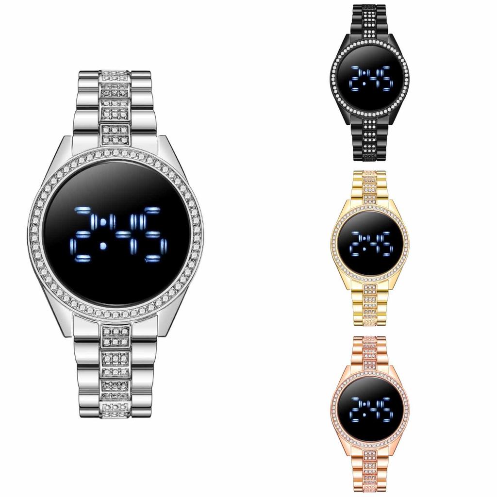 Fashion Women’s Leather Band Electronic Watch – Stylish Digital Wristwatch For Ladies, Elegant Design, Ideal Gift For Birthday, , Daily Wear