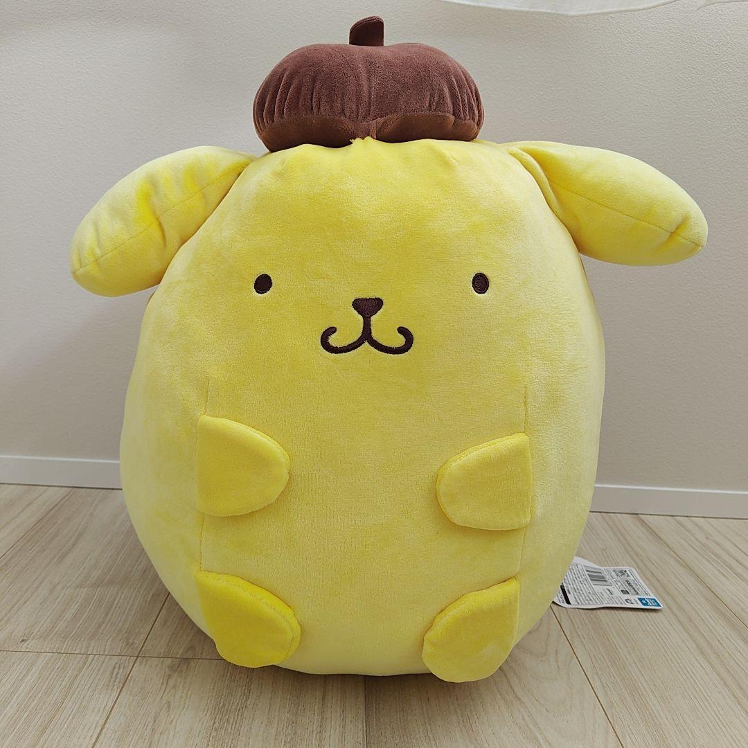 [New / with tags] Pom Pom Purin (Sanrio) Korokoro Cushion 40cm