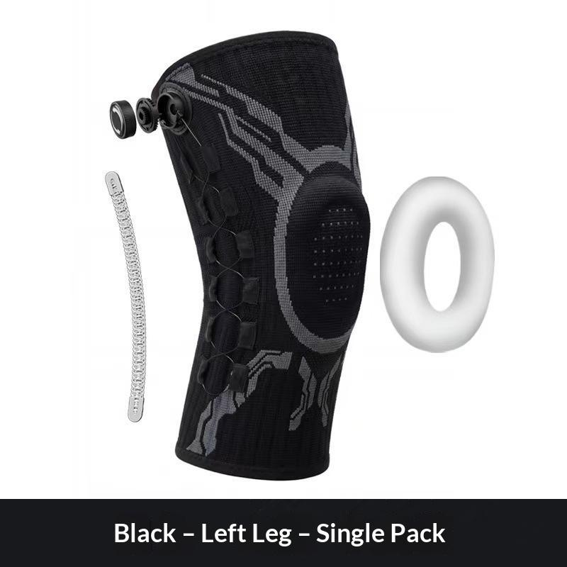 Smart Knob Knee Brace Lateral Stabilizer Patella Gel Pad Compression Support for Meniscus Tear Pain Relief