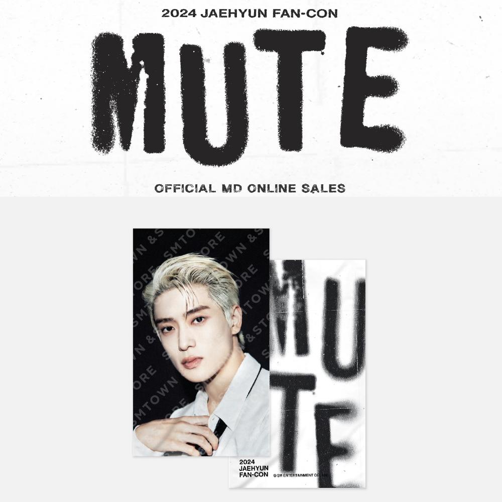 

Предварительный заказ 2024 JAEHYUN Fan Con Слоган MUTE