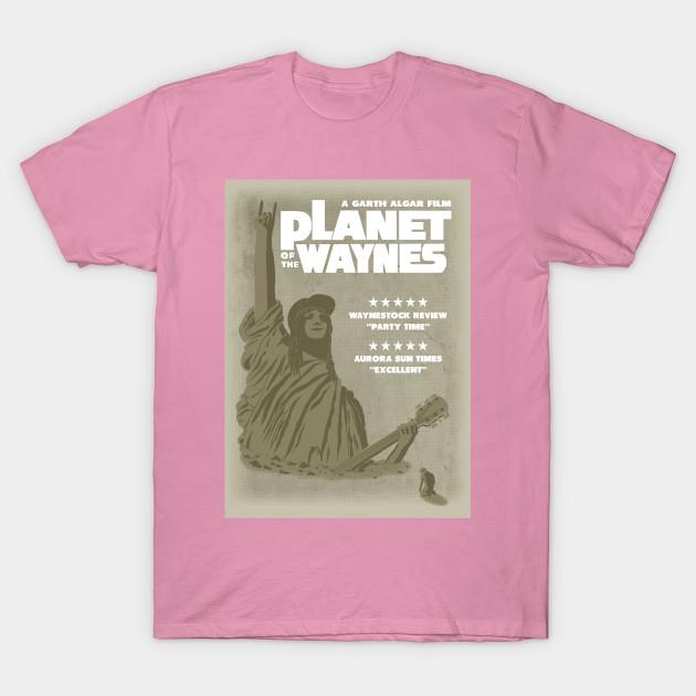 T Shirt Women Planet Of The Waynes Harajuku Print Kawaii Tshirt Summer Short Sleeve Female T-Shirt Top Tee