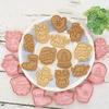 Baking Tools Creative Handmade Molds 8 Pcs/Set DIY Cartoon Biscuit Mould Christmas Cookie Cutters Plastic Baking Cookie Tools