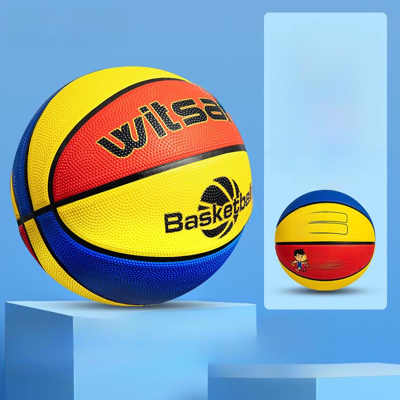 Mingi de baschet din piele pentru copii pentru începători - Mărimi 3 la 7, Ideale pentru elevii de grădiniță și școală primară