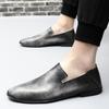 Classic Brand Men's Leather Casual Shoes High-end Banquet Dress Shoes Retro Brown Office Men's Business Work Shoes Daily Comfort